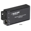 LGC126A-R4: Single-Mode, (1) 10/100/1000Mbps, RJ-45, (1) 1000Base SSF SM SC (1550RX/1310TX), SC, 10km, AC/USB/opt chassis