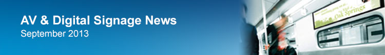 AV and Digital Signage News